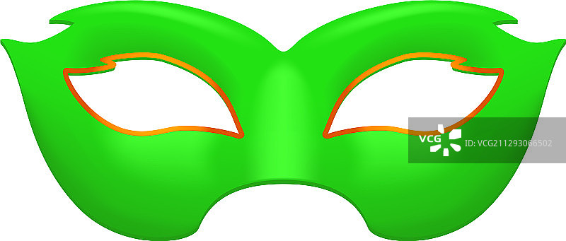 狂欢节面具2（隔离）图片素材