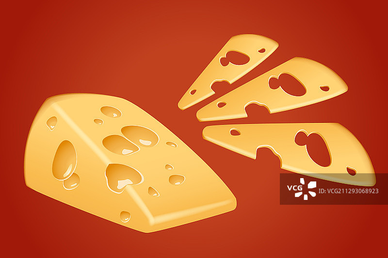 奶酪块图片素材