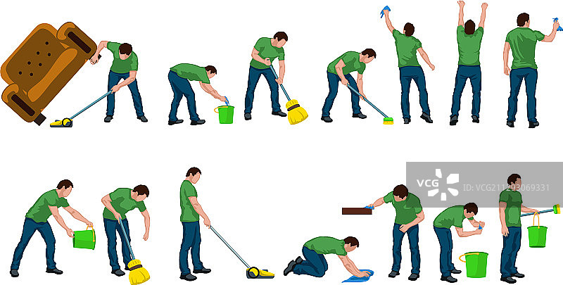 干净的男人轮廓图片素材