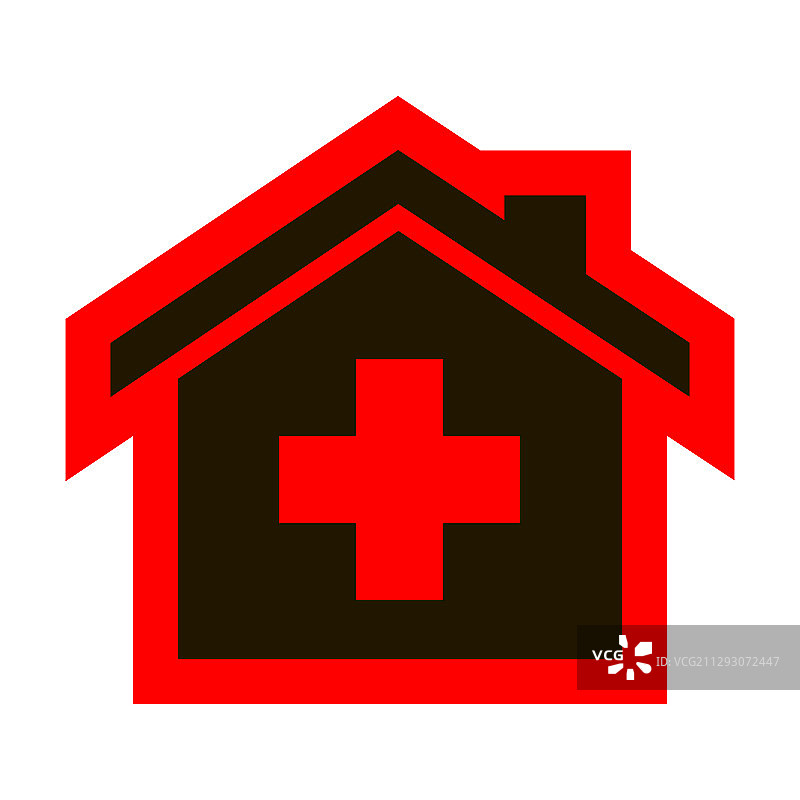 病毒医院医疗救助十字图标图片素材