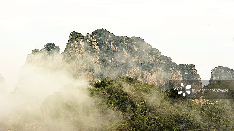 狼牙山云海美如画图片素材