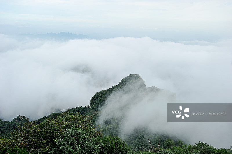 狼牙山云海美如画图片素材