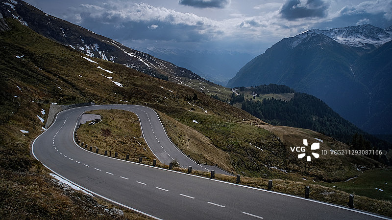 高山公路图片素材