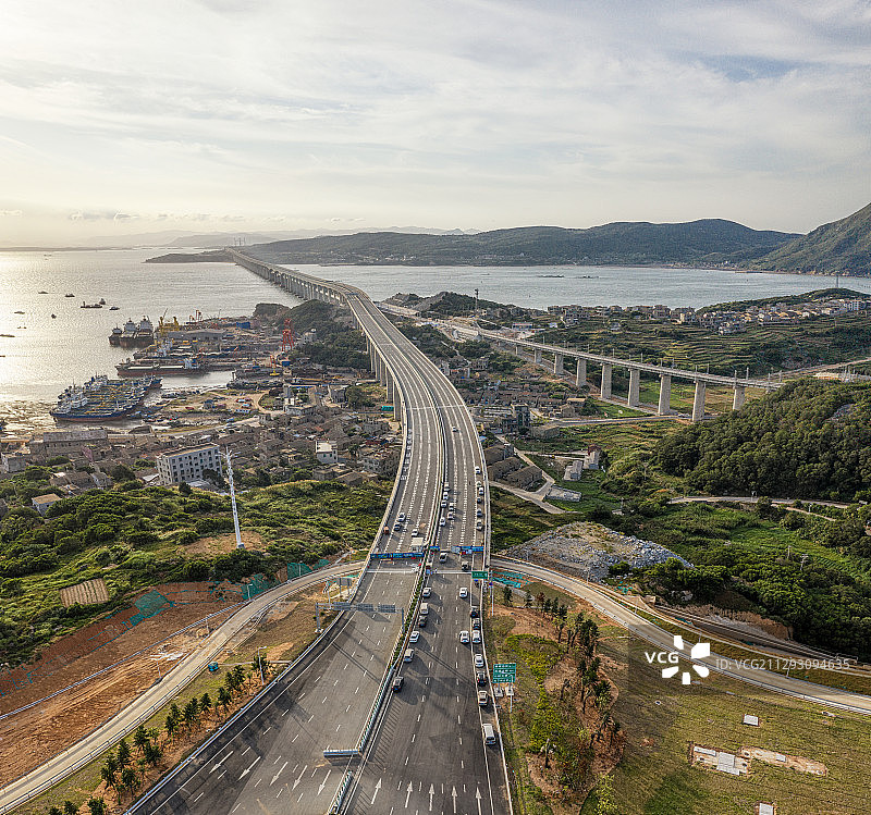 平潭跨海大桥风光图片素材