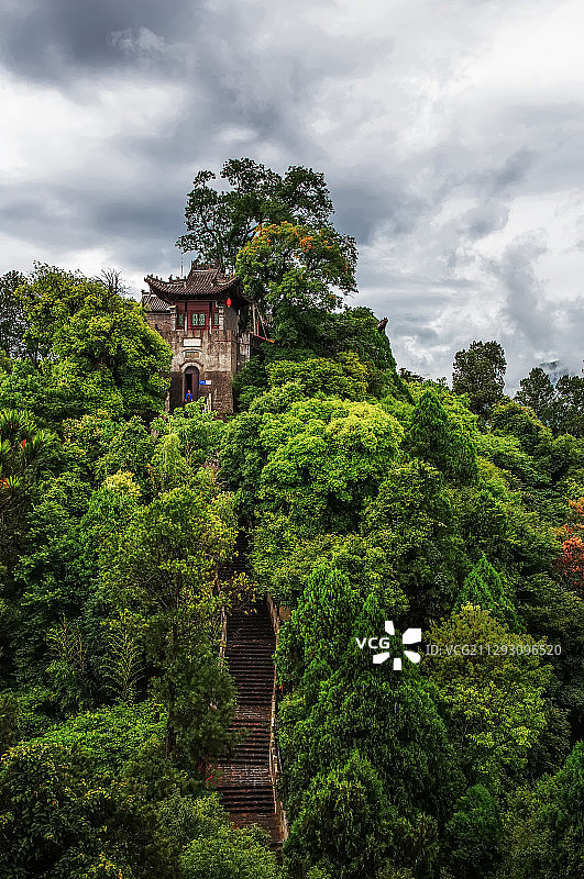 陕西省汉中西乡县午子山（观）图片素材