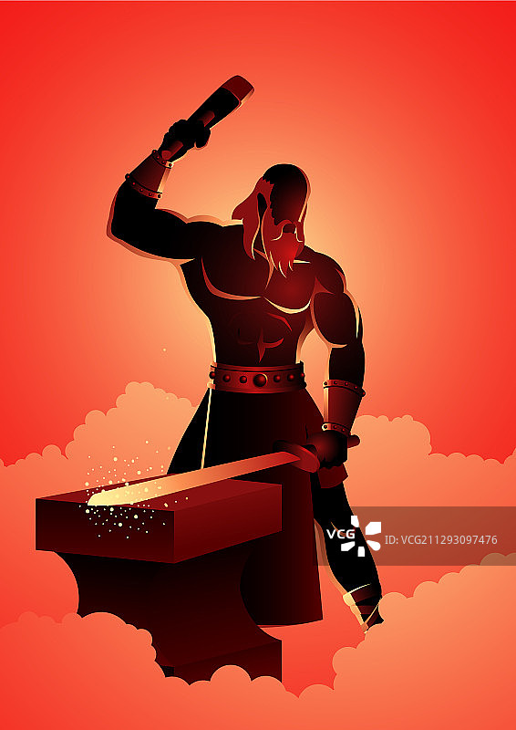 希腊神祇：赫菲斯托斯图片素材