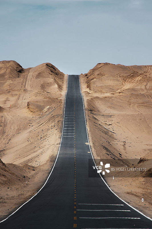 U型公路图片素材