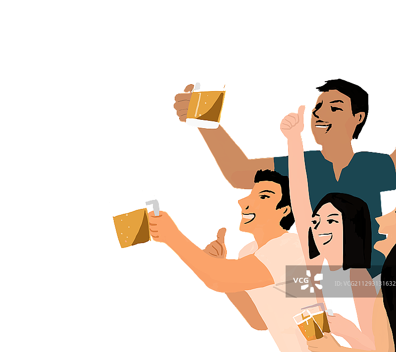 夏日啤酒狂欢图片素材