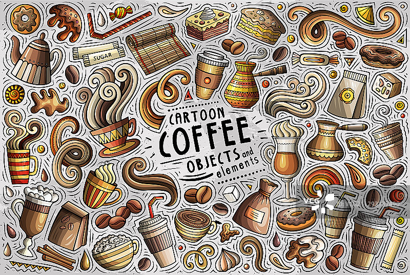 咖啡主题物品图片素材