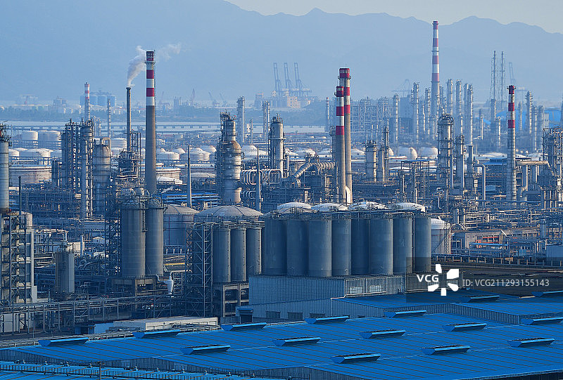 广东惠州大亚湾石化区工业图片素材