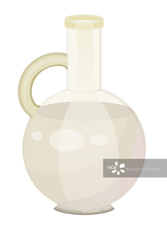 化妆品中使用的白色液体，椰奶或油图片素材