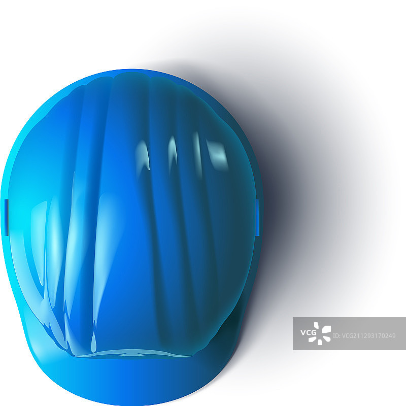 蓝色头盔2图片素材