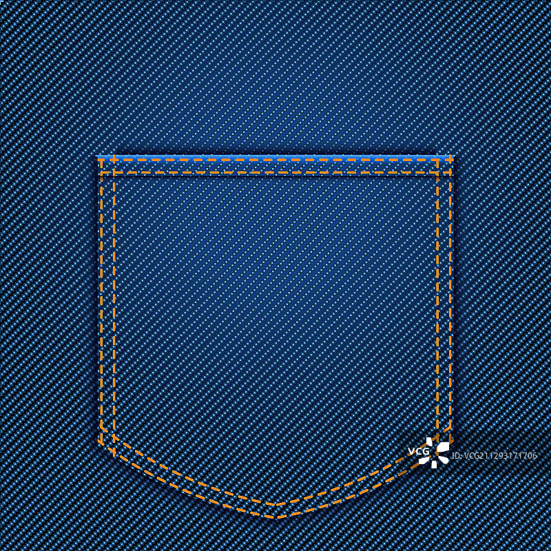 牛仔裤后袋图片素材