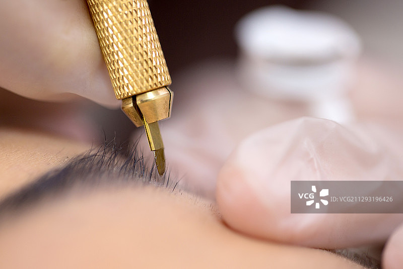 纹眉 纹绣 眉毛 手术图片素材