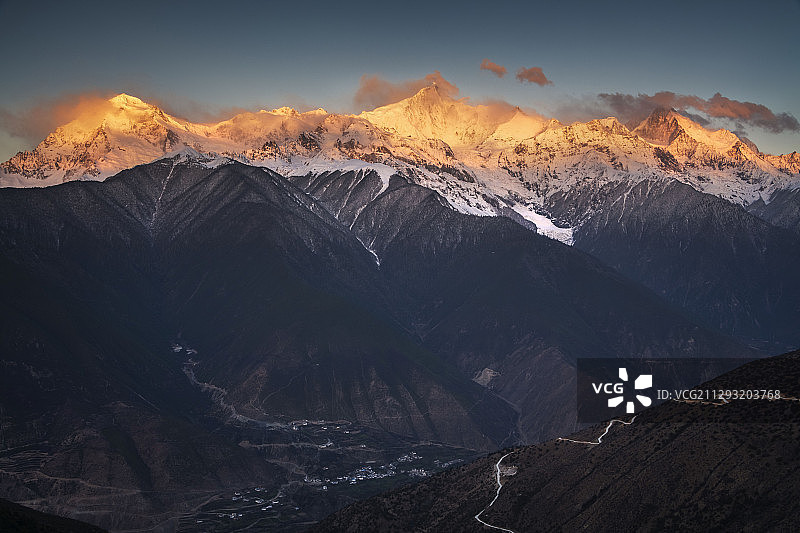 梅里雪山图片素材