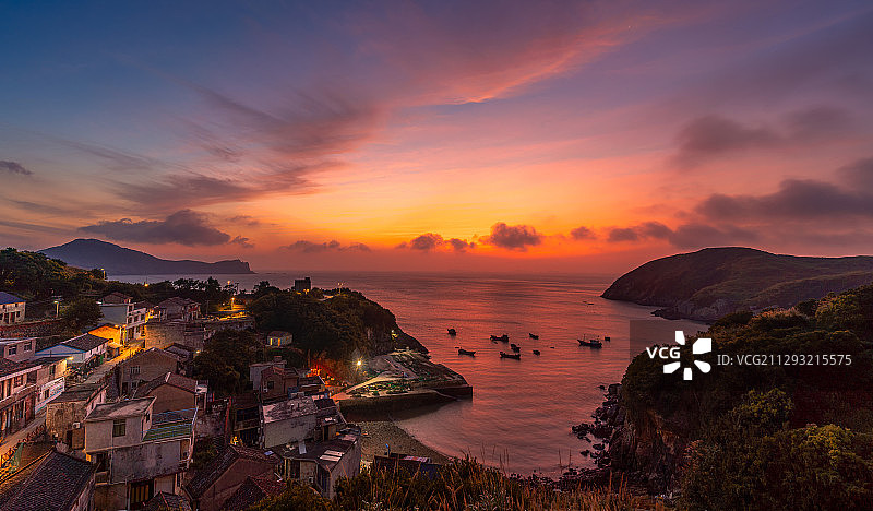 杜澳日出图片素材