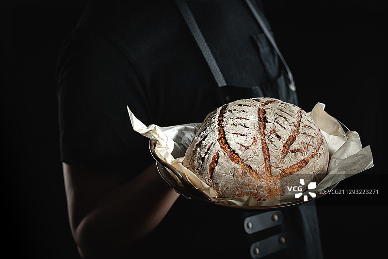 乡村面包暗调图片素材