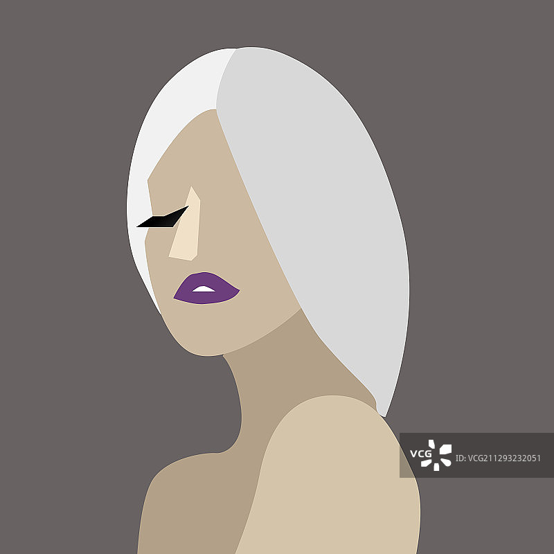 头像女时尚图片素材