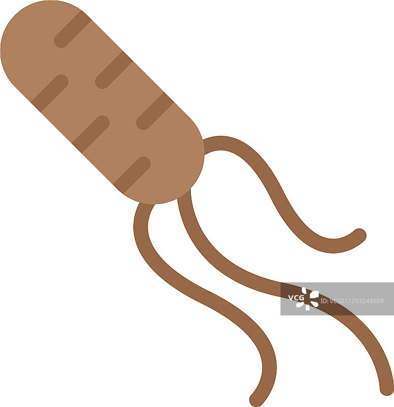 幽门螺杆菌扁平风格图标图片素材