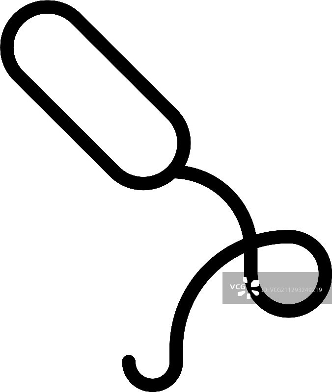 病毒或细菌线条样式图标图片素材