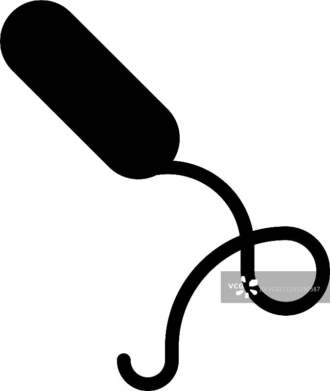 病毒或细菌实体风格图标图片素材