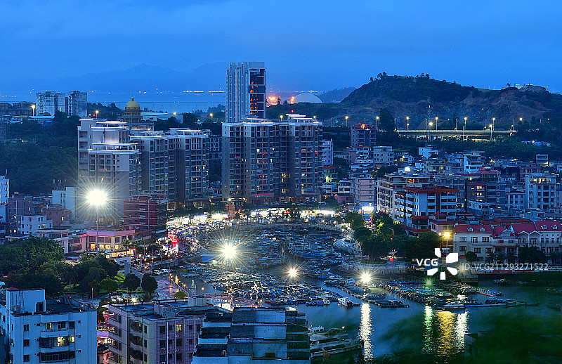 惠州大亚湾澳头港特写图片素材
