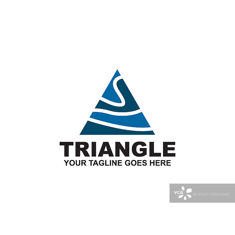 三角形标志设计模板图片素材
