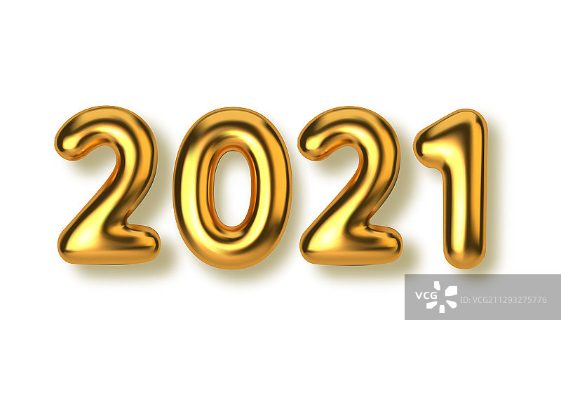 2021新年快乐金色质感背景图片素材