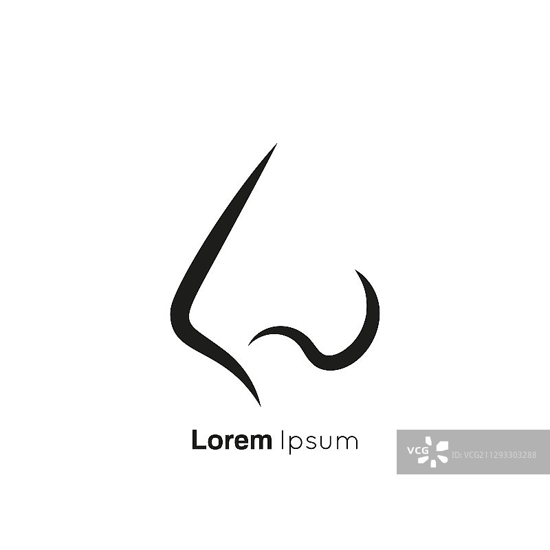 人鼻与鼻孔图片素材