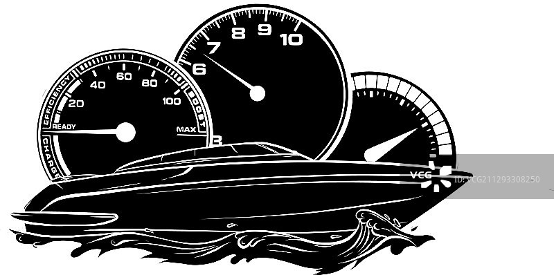 赛艇俯视图图片素材