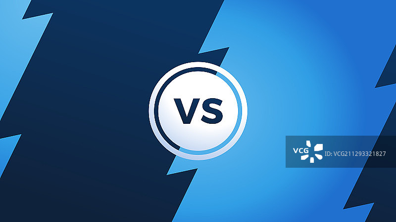 带闪电和字母的对比标识图片素材