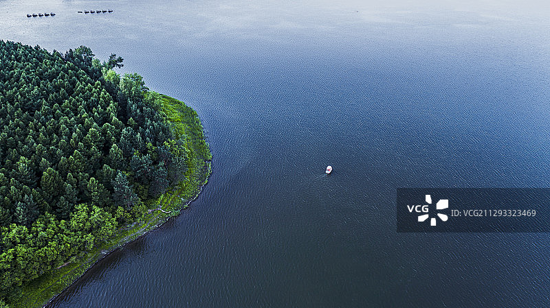 长春净月潭图片素材