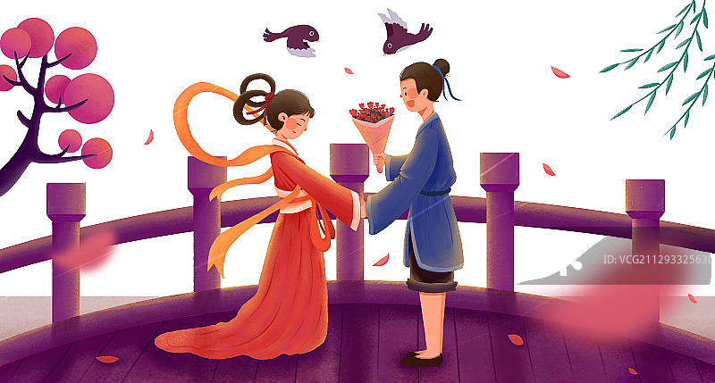 七夕元素图片素材