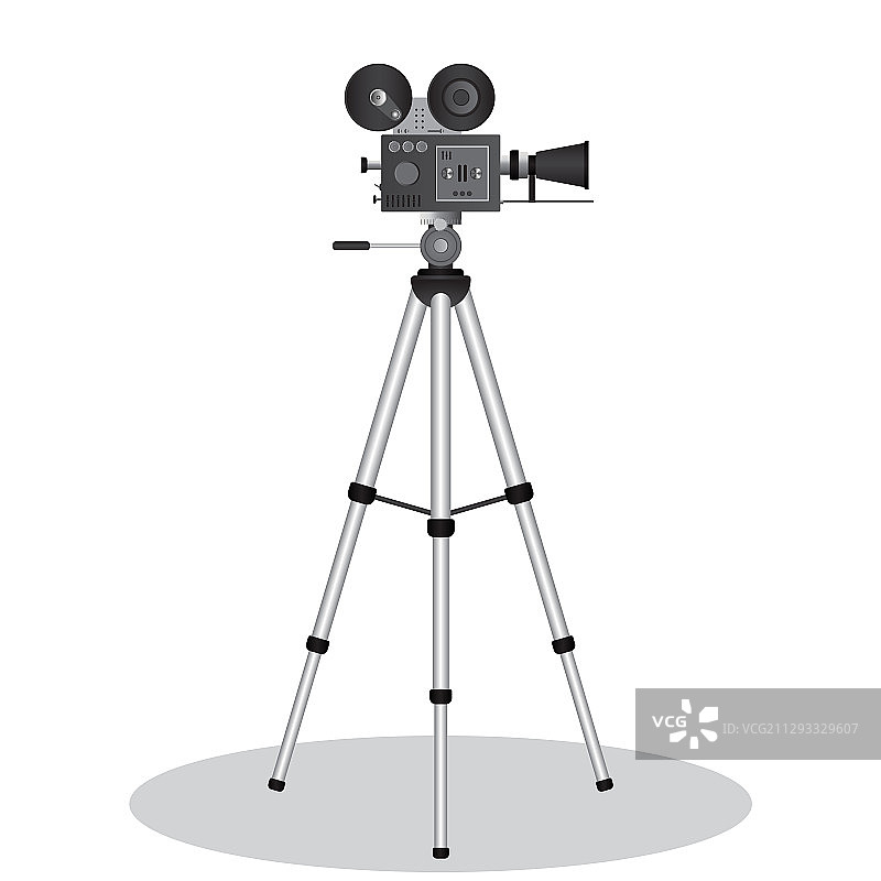 复古电影放映机图片素材