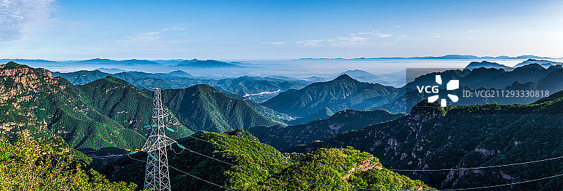 山川秀丽图片素材