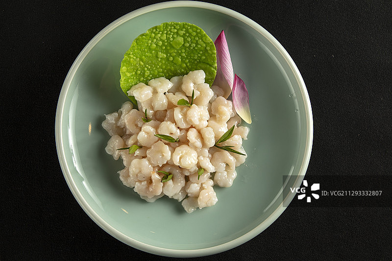 西湖龙井虾仁图片素材