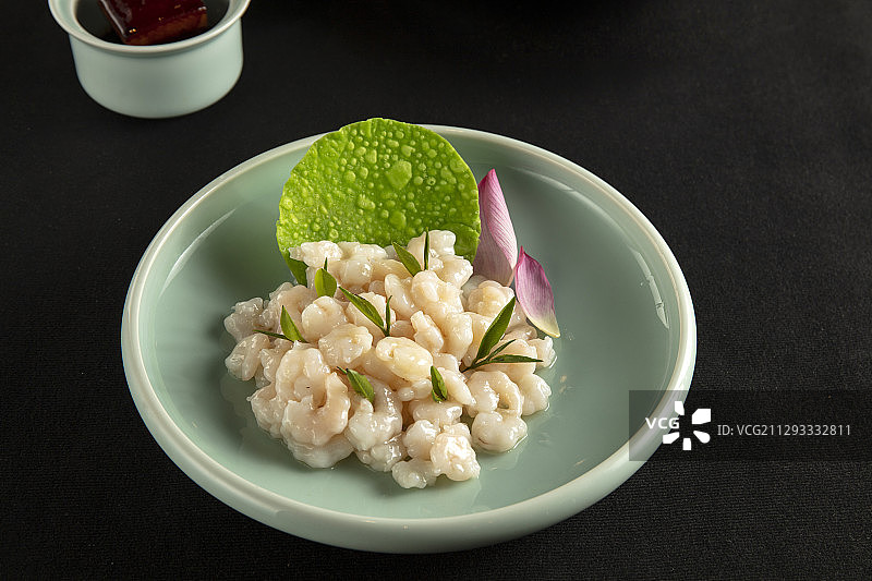 西湖龙井虾仁图片素材