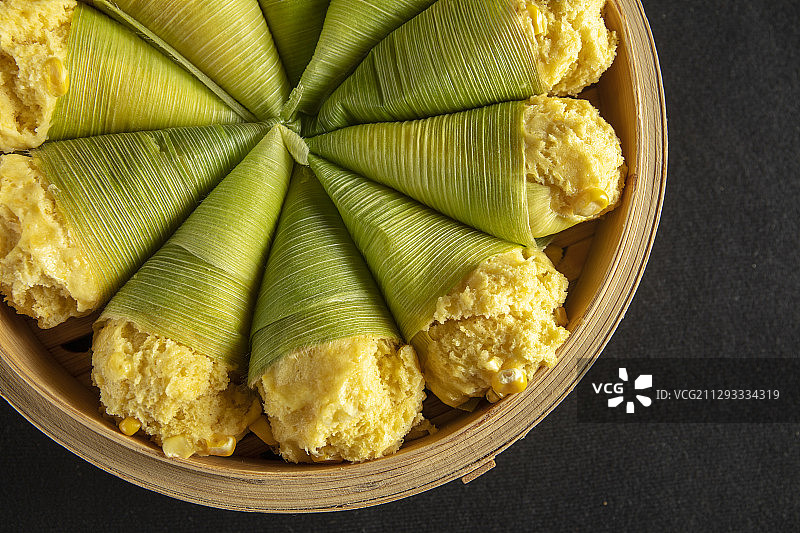 冰淇淋包谷玉米粑粑图片素材