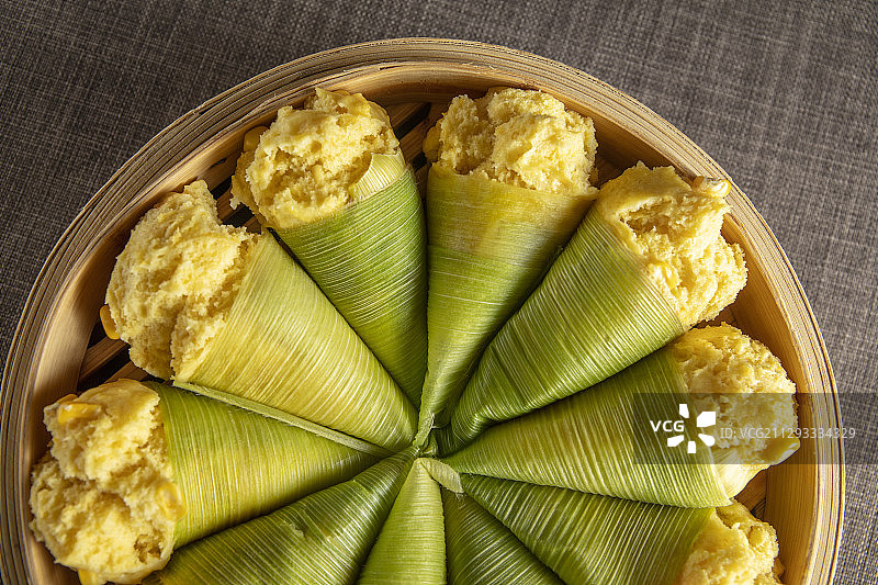 冰淇淋包谷玉米粑粑图片素材