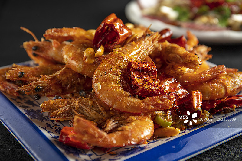 香辣虾图片素材