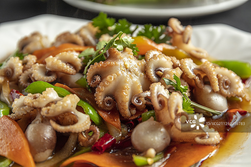 辣爆八爪鱼图片素材