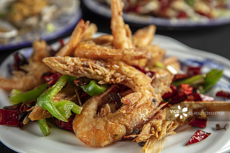 香辣虾图片素材