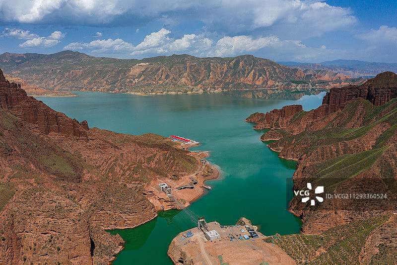 尖扎，坎布拉湖图片素材