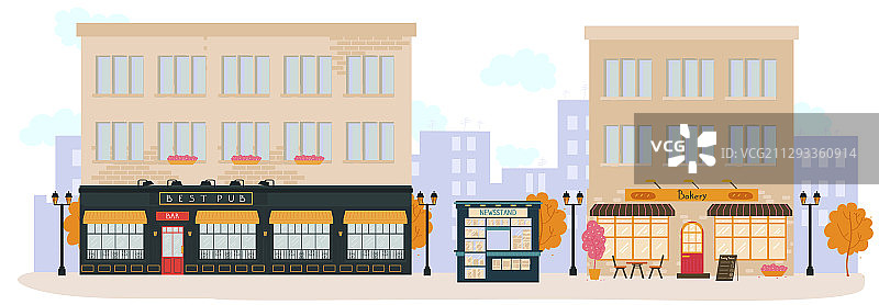 城市街道贫民窟的糟糕社区垃圾图片素材