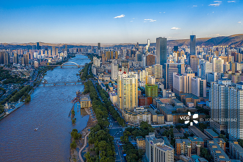 兰州城市风光图片素材