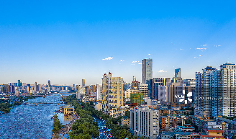 兰州城市风光图片素材