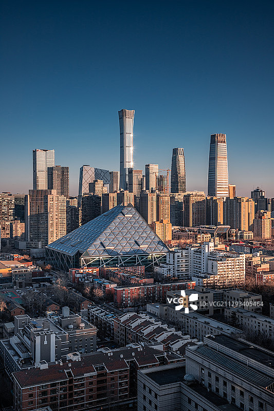 北京国贸与芳草地图片素材