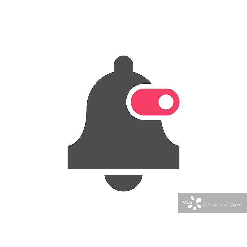 关闭铃声标志图标图片素材