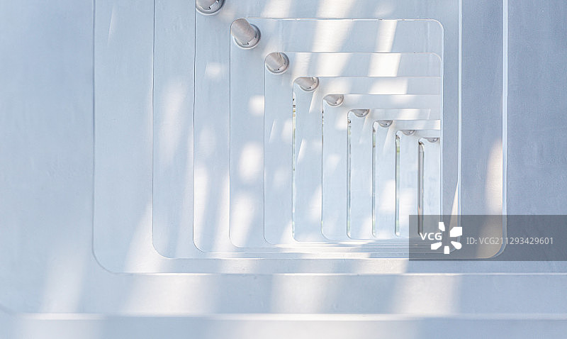 时光隧道抽象未来光白色光影通道艺术几何中国首都北京国家大剧院图片素材