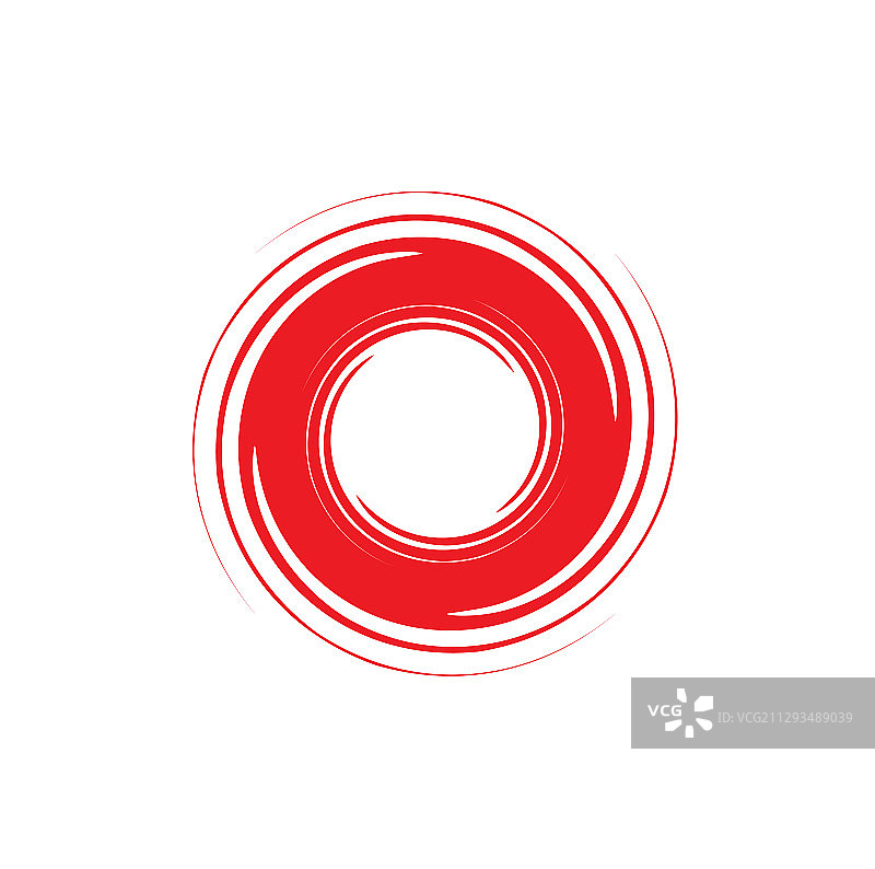 字母O初始图标标志设计模板图片素材